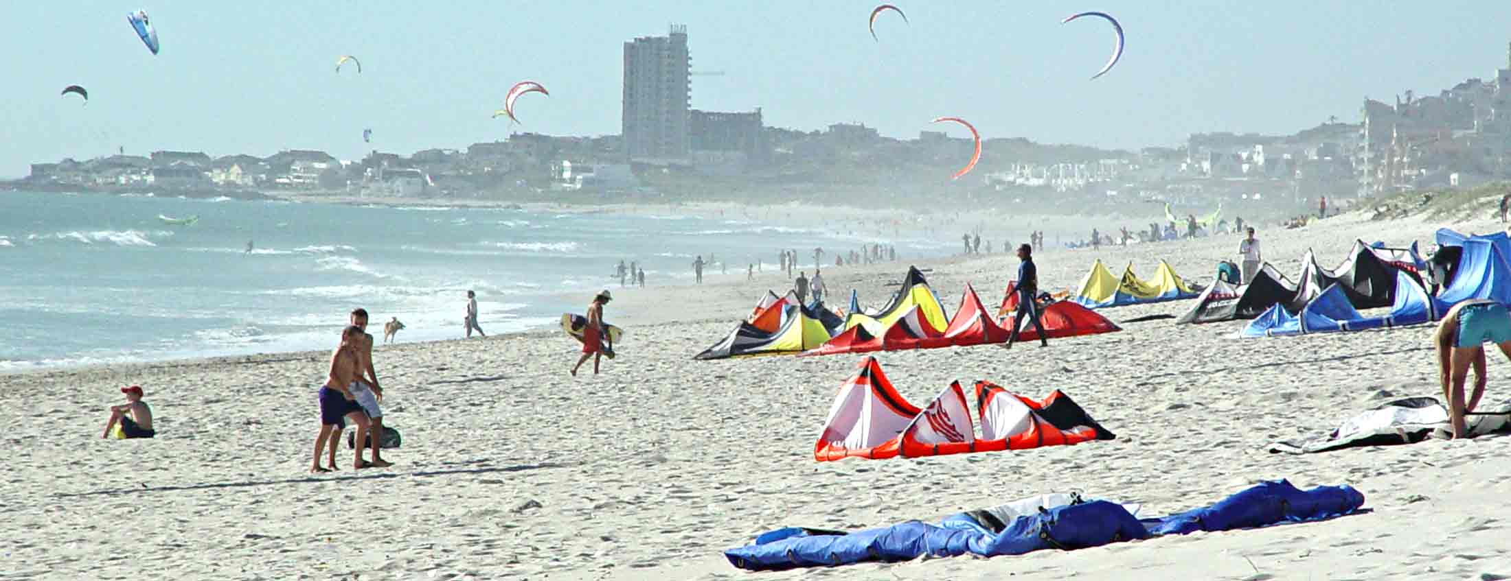 big bay kite surfing